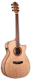 **TETON STA130MCENT SPRUCE/SPALTED MAPLE GRAND AUDITORIUM W/ ELECTRONICS: IN-STORE PICKUP ONLY**