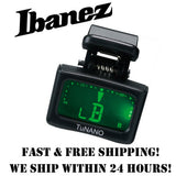 *IBANEZ TUNANO CHROMATIC MICRO HEADSTOCK TUNER FOR GUITAR, BASS, UKULELE, BANJO*