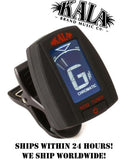 **KALA KC02 CLIP-ON CHROMATIC INSTRUMENT TUNER FOR UKULELE, GUITAR, BANJO**