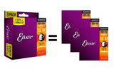3 SETS ELIXIR 16052 ACOUSTIC GUITAR STRINGS+1 SET ELIXIR 12052 ELECTRIC STRINGS