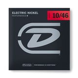 3 SETS DUNLOP NICKEL PLATED STEEL ELECTRIC GUITAR STRINGS 10-46 GAUGE (DEN1046)