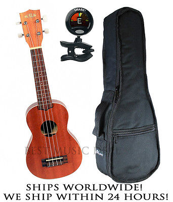 **KALA KA-S MAHOGANY SOPRANO UKULELE W/SNARK TUNER & HEAVY DUTY PADDED BAG!!**