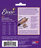 10 SETS ELIXIR 16052 NANOWEB ACOUSTIC GUITAR STRINGS LIGHT 12-53 PHOSPHOR BRONZE