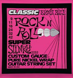 **3 PACK ERNIE BALL 2253 CLASSIC ROCK N ROLL SLINKY ELECTRIC GUITAR STRINGS **
