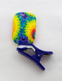 KALA KLIPZ TIE DYE CLIP ON TUNER FOR UKULELE, GUITAR, BASS, AND VIOLIN!