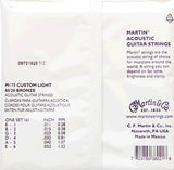 ** 3 SETS - MARTIN M175 ACOUSTIC GUITAR STRINGS CUSTOM LIGHT 80/20 BRONZE **