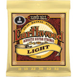 3 SETS ERNIE BALL 2004 EARTHWOOD LIGHT ACOUSTIC GUITAR STRINGS 11-52 3004(3PACK)